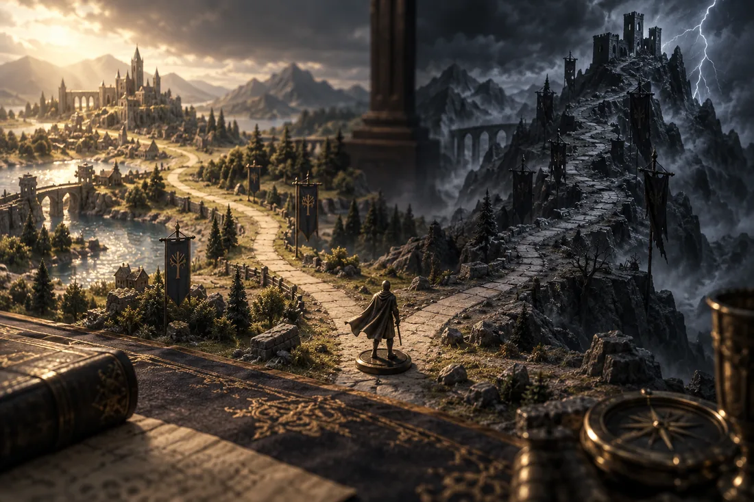 Original conceptual artwork for difficulty settings